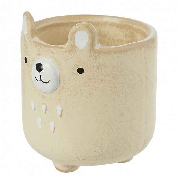 Butlers OLLI Mini květináč "medvěd" 8 cm