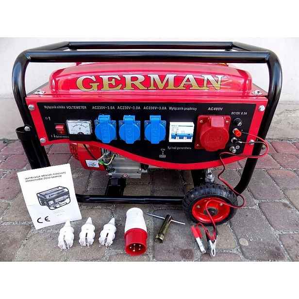 Generátor generátoru 3,63 kVA Germany 2,9