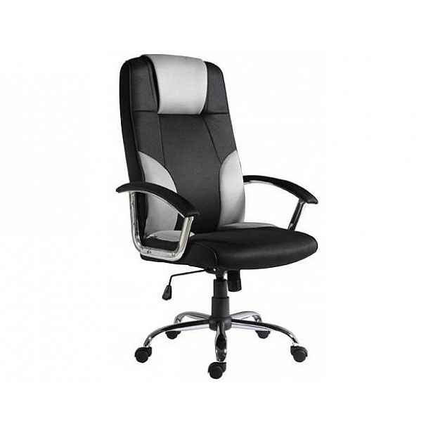 Kancelářská židle Miami šedo-černá, 66 cm