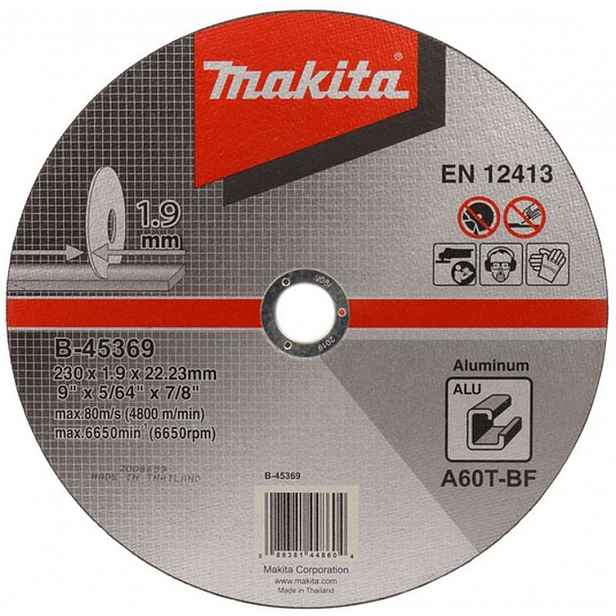 Makita - Řezný kotouč na hliník 230x22,2 mm B-45369