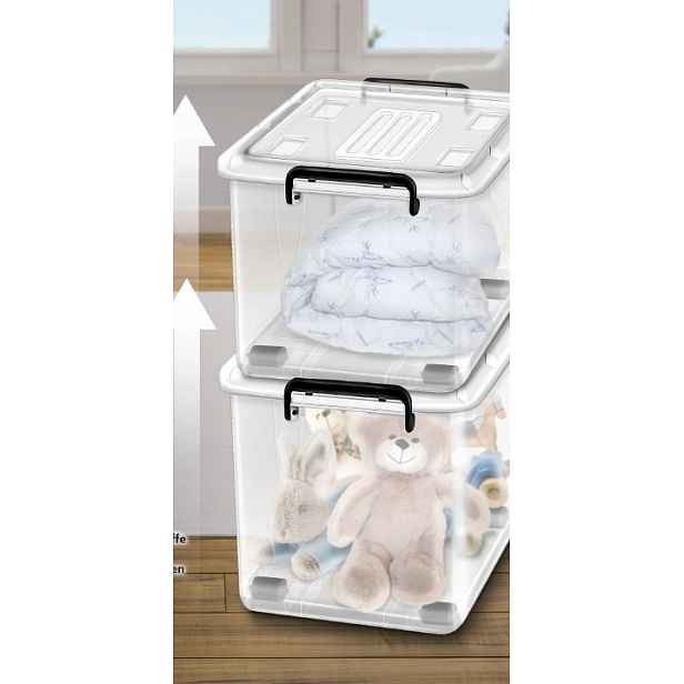 Plastové úložné boxy Tillvex 88L 4ks!!!