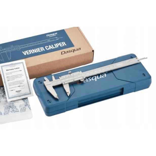 Analogové posuvné měřítko noniusové 150 mm 0,02 mm se šroubem 1550-2005 Dasqua