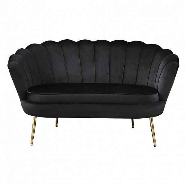 Livetastic DVOUMÍSTNÁ POHOVKA, textil, černá