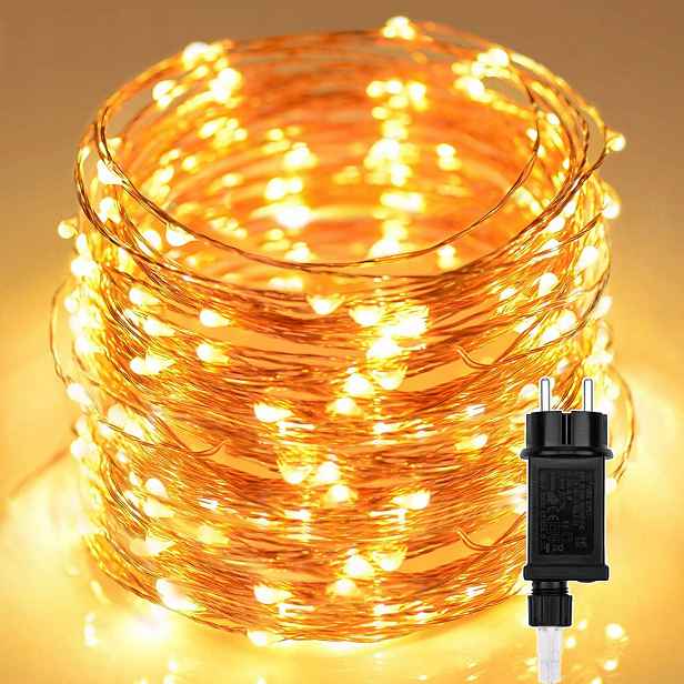 Řetěz Vánoční Lampičky Voděodolný 8 Režimů 30M 300 Led