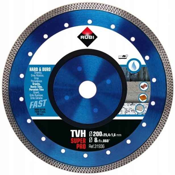 Diamantový Kotouč Pro Tvrdé Materiály Tvh 200 MM Superpro