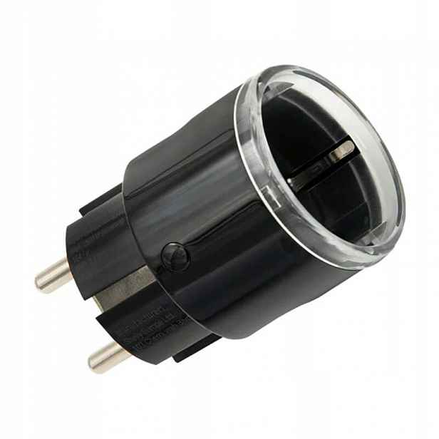 Inteligentní zásuvka Shelly Plug S Mtr Gen3 12A (černá)