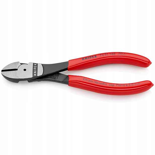 Boční Štípací Kleště 160 MM 64 Hrc Pro Přesné Kalené Dráty Knipex