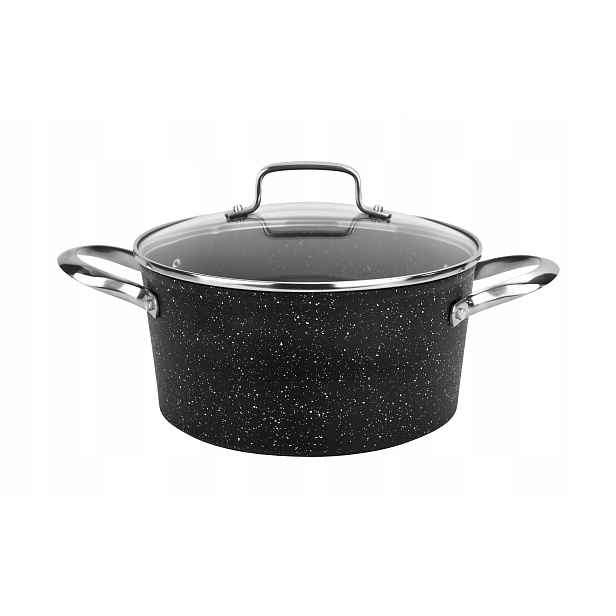 Hrnec s poklicí 24 cm na indukci Alu Crossroad