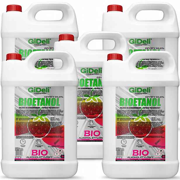 Bioetanol do krbu 5x 5L vůně biopaliva