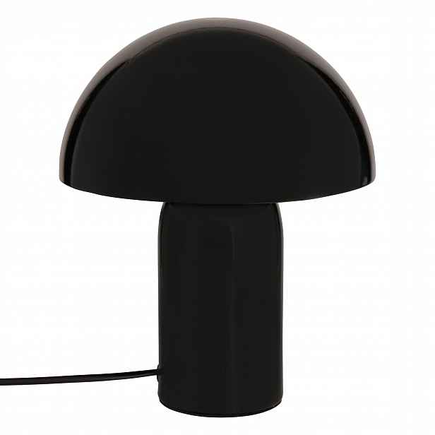 Lampa Houba Lito Výška 24.5 CM Kov Černá Závit E27
