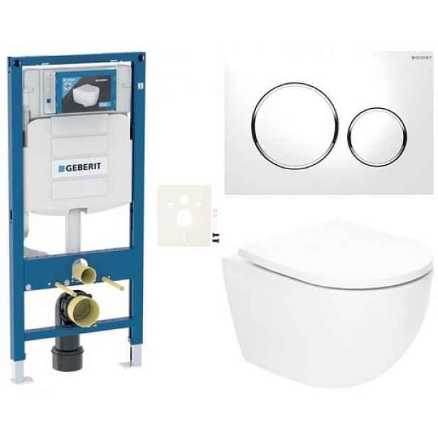 Závěsný wc set do lehkých stěn / předstěnová SAT Fusion SIKOGSTORFUS20