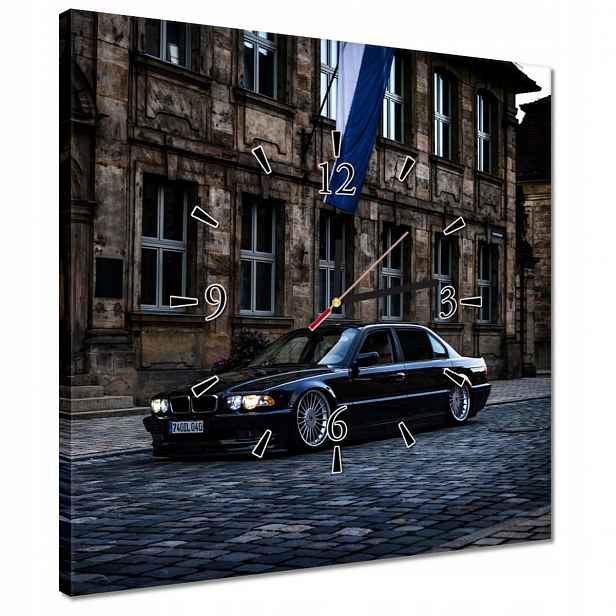Hodiny 40x40 Bmw 740IL Auto Buma