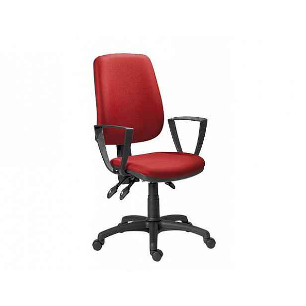Kancelářská židle červená - 58 cm