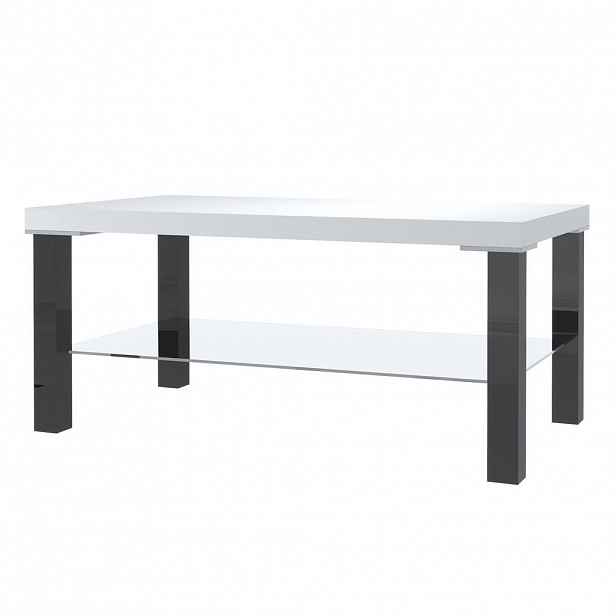 B BELINI GROUP KONFERENČNÍ STOLEK 90 x 45 cm, Černá / Bílá