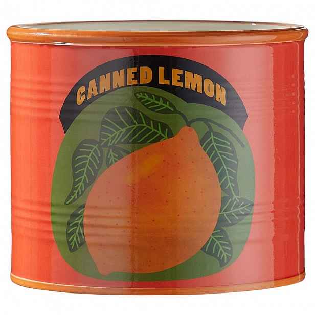 Butlers TIN Květináč citron 9 cm - oranžová