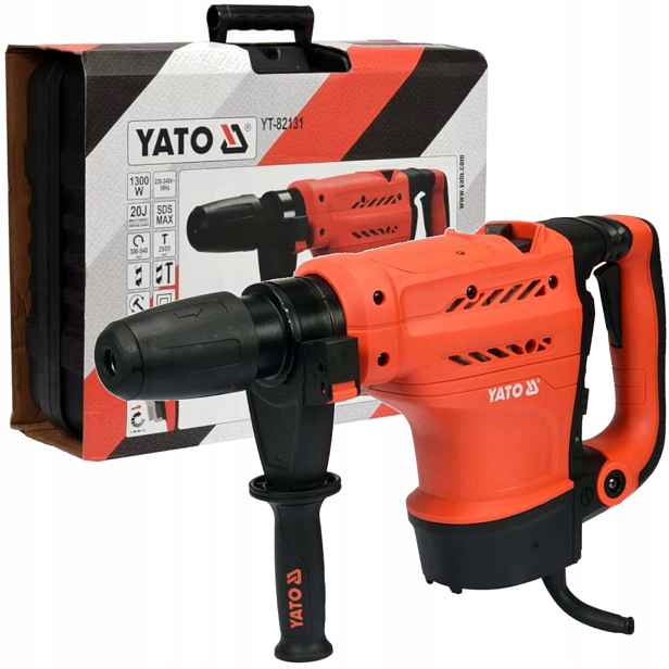 Kombinované Vrtací-sekací Kladivo Sds Max 20J 1300W Yato YT-82131