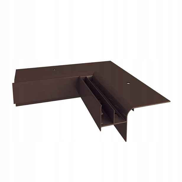 Vnitřní Roh 90 Stupňů Pro Profily Renoplast W20R Hnědý Ral 8019