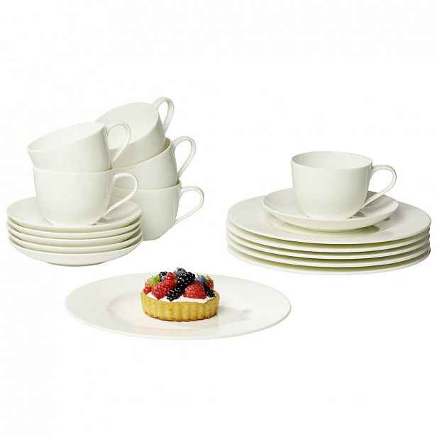 XXXLutz SADA NA KÁVU, 18dílné, porcelán (new bone china) Villeroy & Boch - Kávové servisy - 003407047601