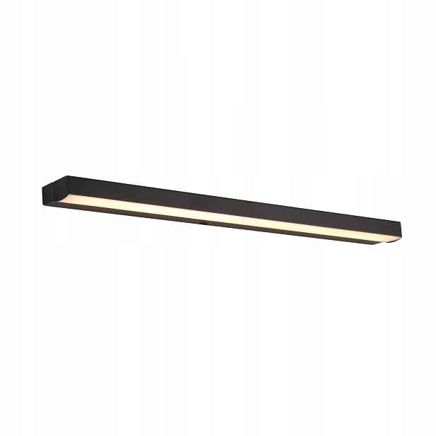 Nástěnná koupelnová lampa Trio Černá Led 7 W IP44 W0402D MaxLight