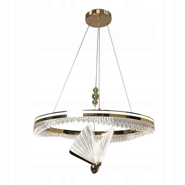 Závěsná lampa Marissa Zlatá Led 48 W Light Prestige