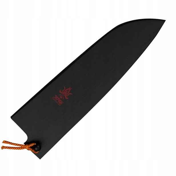 Kanetsune Dřevěná Saya Japonský chránič Pouzdro na Nůž Santoku 16,5 cm