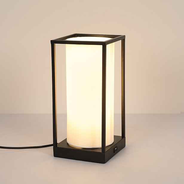 Lampa Stołowa E27 Czarna Retro Ze Ściemniaczem Dotykowym