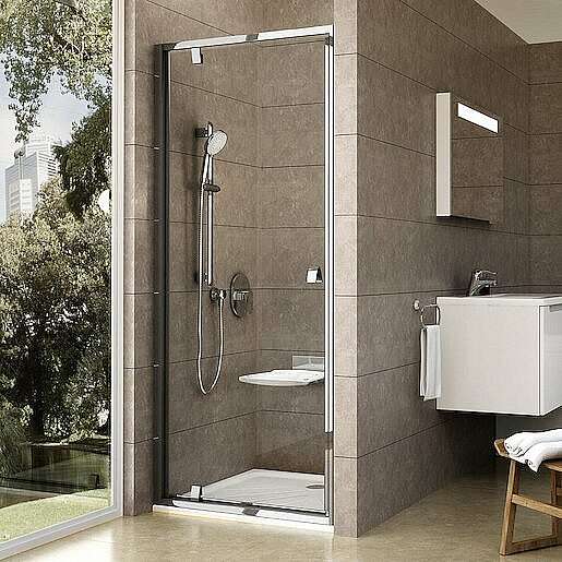 Sprchové dveře 90x190 cm Ravak Pivot chrom lesklý 03G70C00Z1