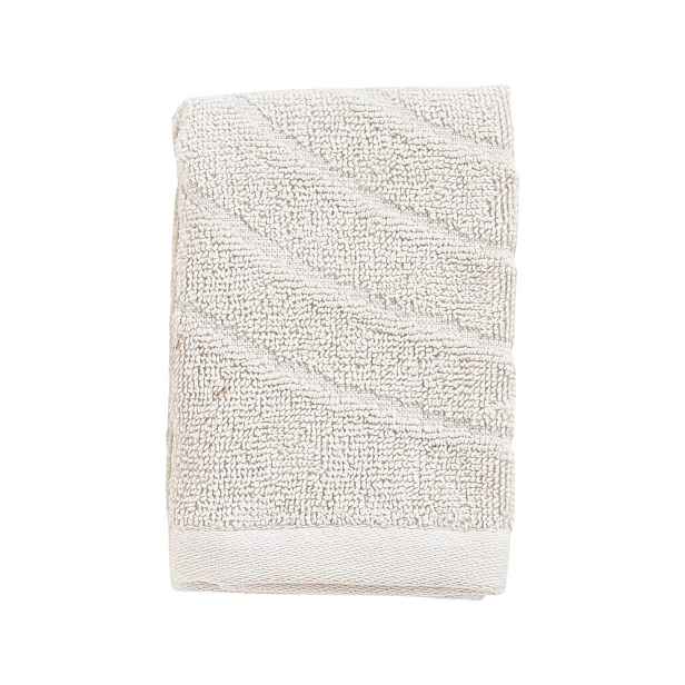 Světle šedý froté bavlněný ručník 30x30 cm Time – Zone