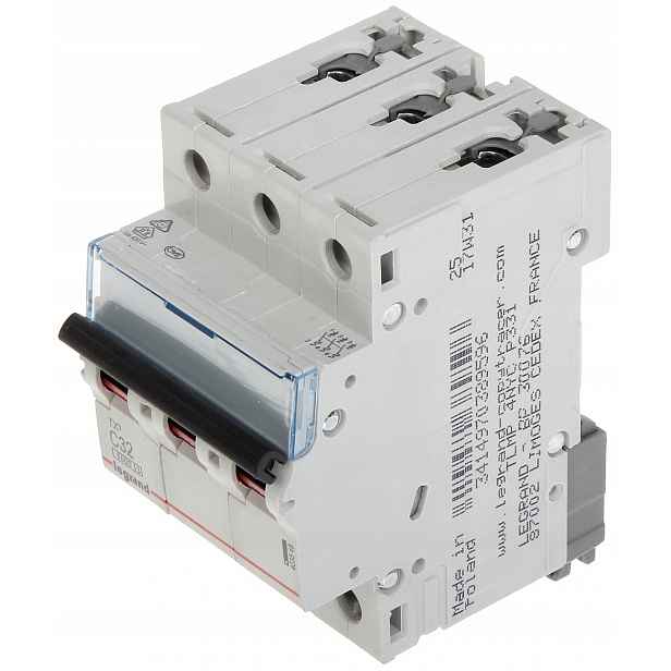Nadproudový spínač 32A typ C Legrand 403548