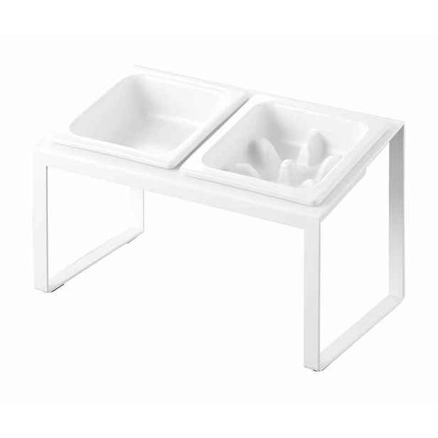 Keramický set misek s podstavcem pro domácího mazlíčka Nooks – YAMAZAKI