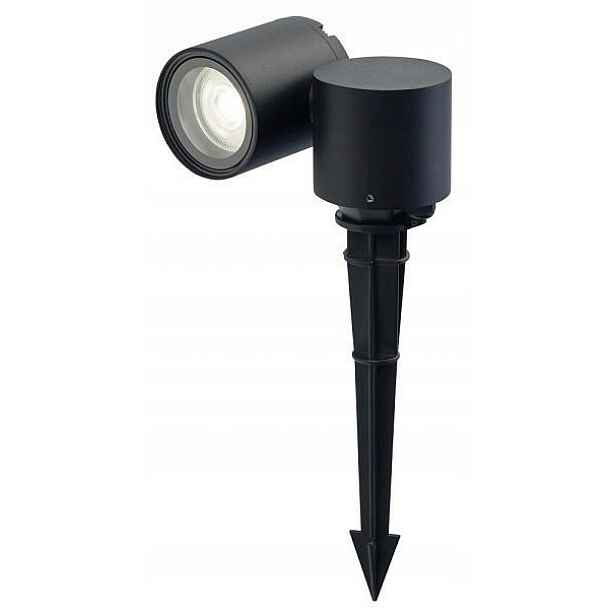 Zahradní lampa Tubings M Černá 1xGU10 Reflektor Osvětlení domu a zahrady