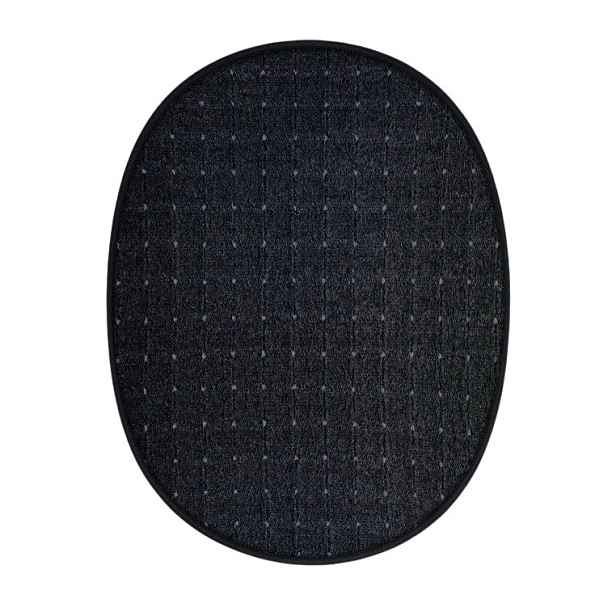 Kusový koberec Udinese antracit ovál, 57x120, šedá, chodba / předsíň, Vopi