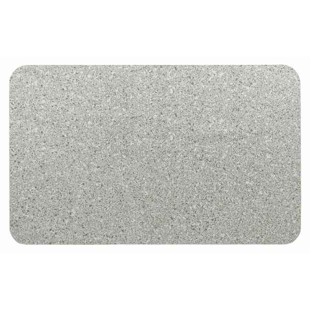 Šedá koupelnová předložka 50x80 cm Granite – douceur d'intérieur