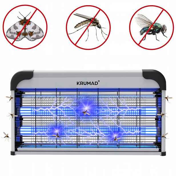Uv insekticidní lampa 30 W proti komárům a mouchám, závěsná s řetízkem