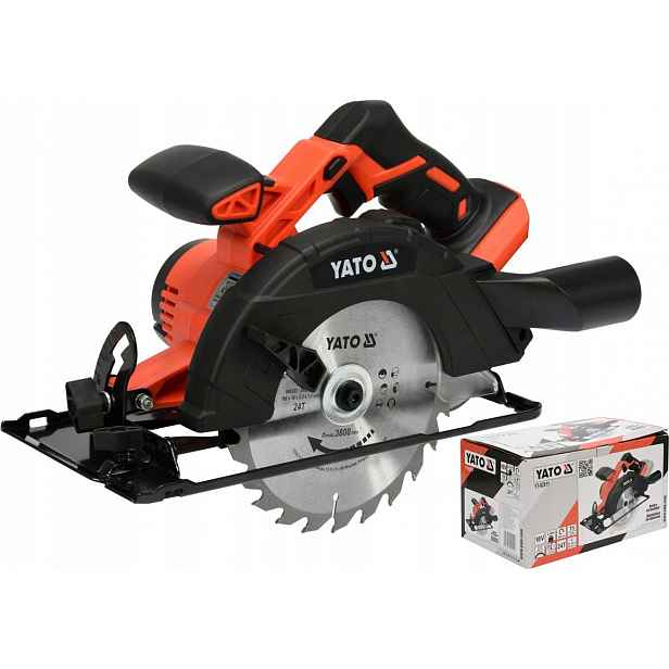 Yato Akumulátorová Pila Výkonná Kotoučová Pila 165 MM 18 V YT-82811