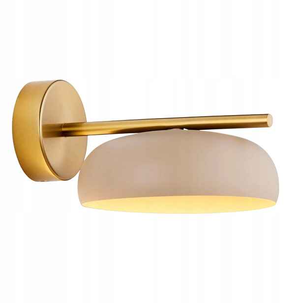 Sigma Lighting nástěnné svítidlo Olaf béžovo-zlaté 1xGX53 12W