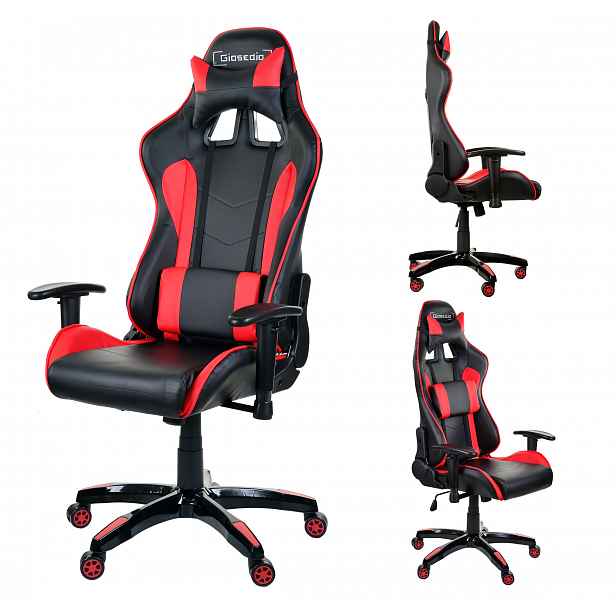 Herní křeslo Ergonomické moderní Pohodlné
