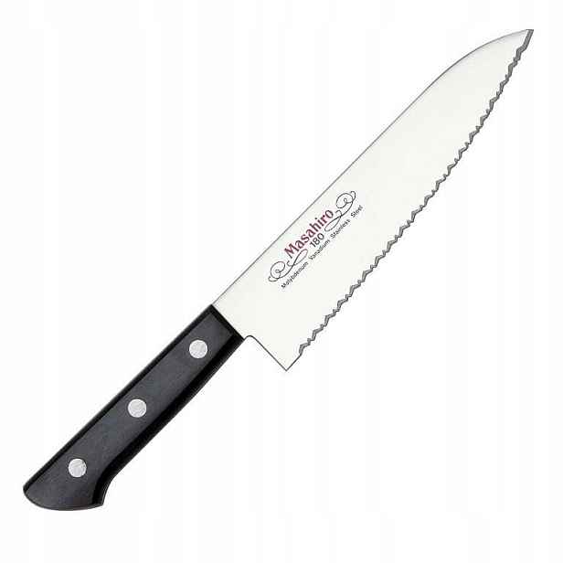 Japonský nůž Masahiro Bwh Chef Wave Edge 180 mm