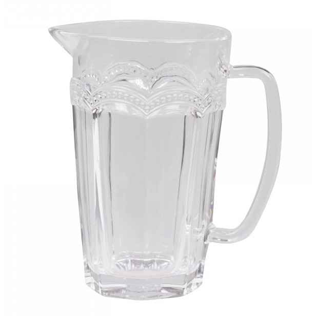 Skleněný džbán Antoinette 1l - Ø14*20 cm Chic Antique