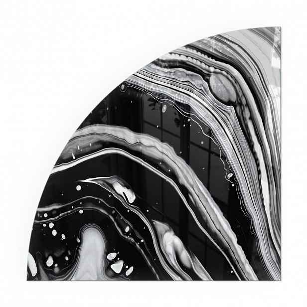 TULUP PODLOŽKA POD KRB 1/4 100x100 cm - Abstraktní vlny a linie