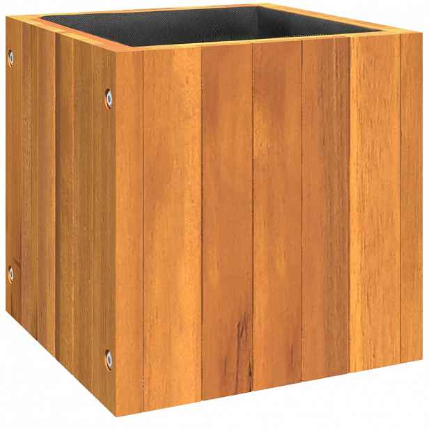 vidaXL Zahradní truhlík 25 x 25 x 25 cm masivní akáciové dřevo