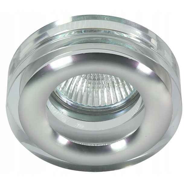 Candellux kulaté stropní svítidlo stropní očko SK-81 chrom sklo kulaté MR16 12V IP20
