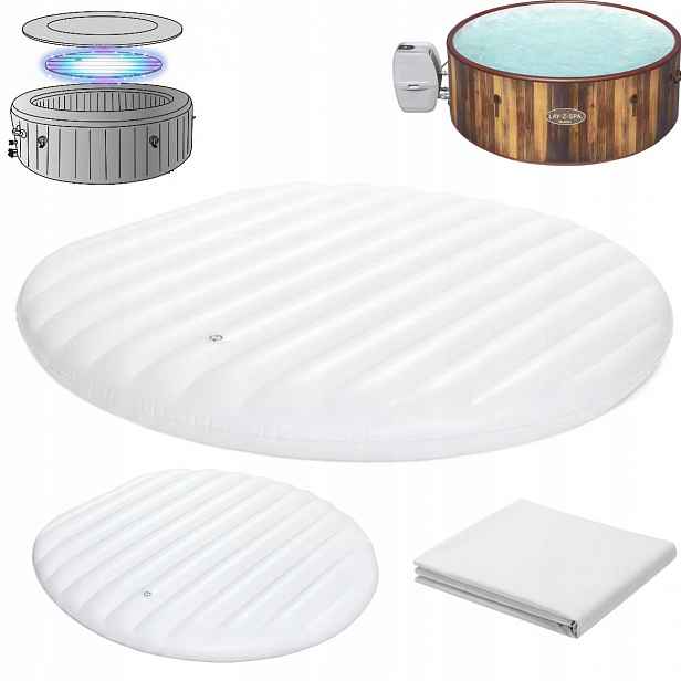 Nafukovací tepelná krytka pokrývá vířivku pro Lay-Z-Spa 60049 60025 Bestway