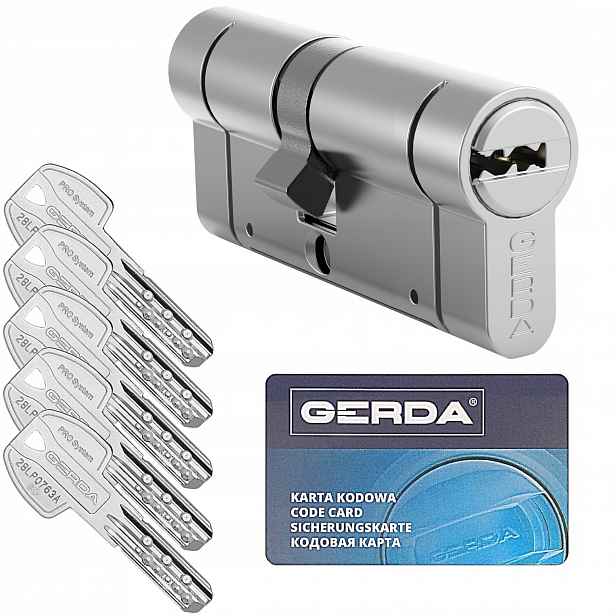 vložka Gerda Pro System X 40/45 nikl