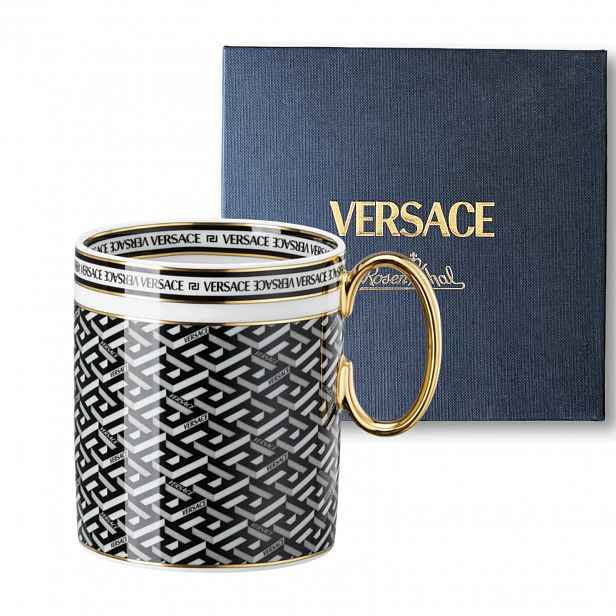 Hrnek Versace La Greca Signature Black Rosenthal