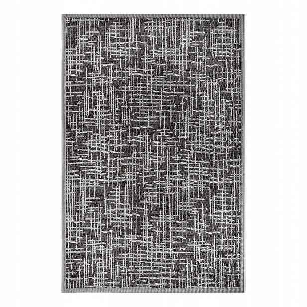 Koberec na terasu 76x150 cm, plochý tkaný šňůra typu sisal