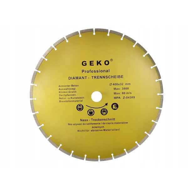 Kotouč diam.400x8x32mm segment.GEKO PROFI(10)