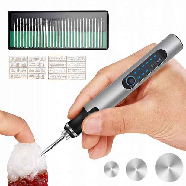 Profesionální Pero Pro Elektrické Gravírování, Nabíjené Přes Usb