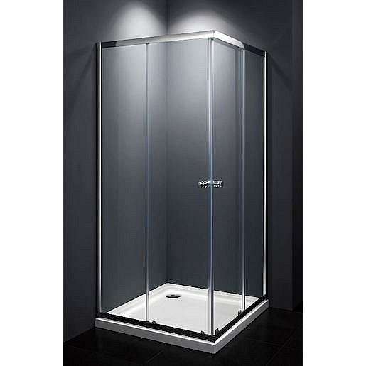 Sprchový kout čtverec 90x90x185 cm Multi Basic chrom lesklý SIKOMUQ90CRT