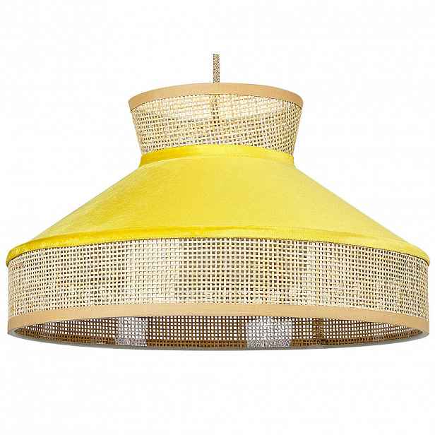 Beliani ZÁVĚSNÁ LAMPA Batali 45/45/167 cm